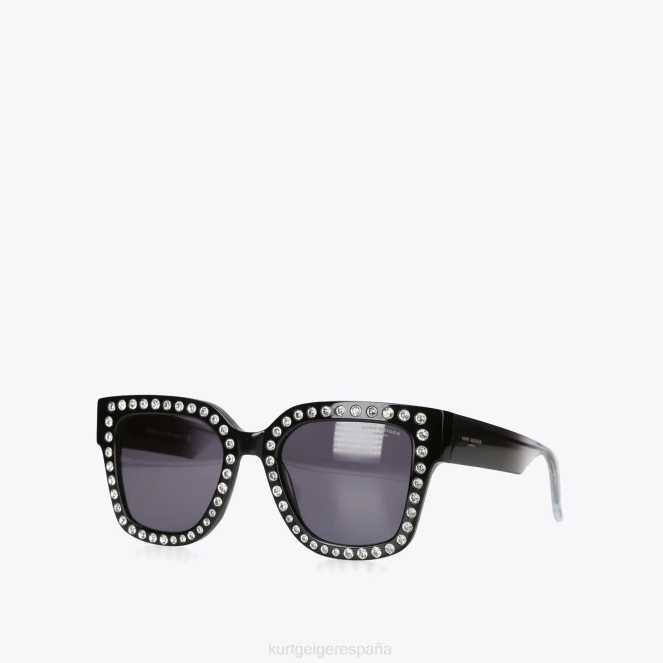 Kurt Geiger mujer gafas de sol joya de londres 2LPR478 | accesorios negro otro